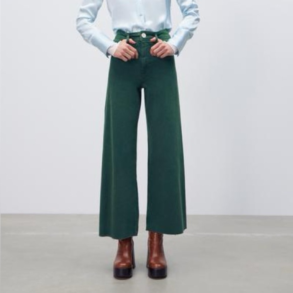 Zara Marine Jean in Green